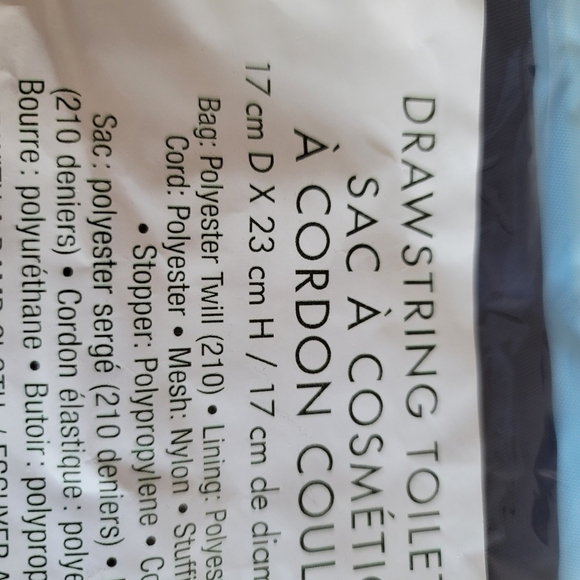 Avon Drawstring Toiletry Bag - Picture 4 of 7